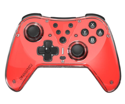 Akcesoria do konsol ONIVERSE Zestaw 2 in 1 pad AstraLite Red i gra Marsupilami
